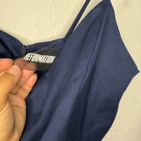 Reformation Black Cutout Jumpsuit - Picture 3 of 4